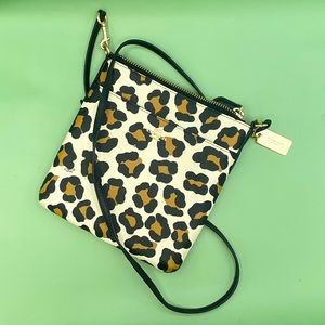 Leopard Coach crossbody